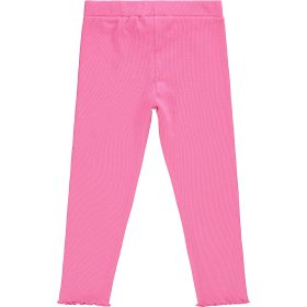 Civil Rózsaszín bordázott lány leggings