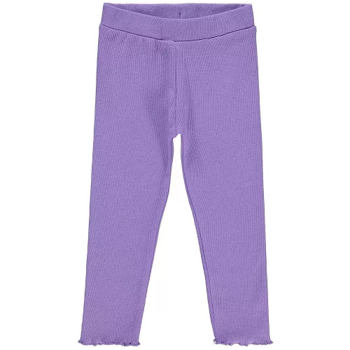 Civil Lila bordázott tini leggings