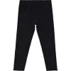 Civil Fekete bordázott lány leggings
