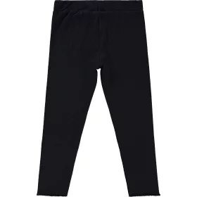 Civil Fekete bordázott lány leggings