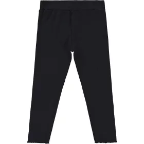 Civil Fekete bordázott lány leggings