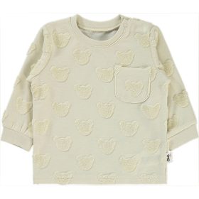 Civil Bézs macifejes baba felső