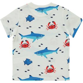 Civil Cápás ekrü kisfiú póló