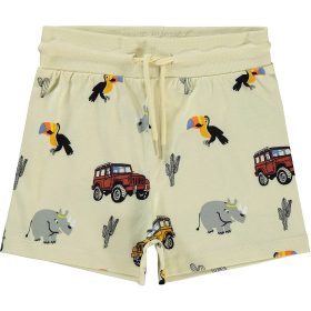 Civil Mintás bézs kisfiú rövidnadrág