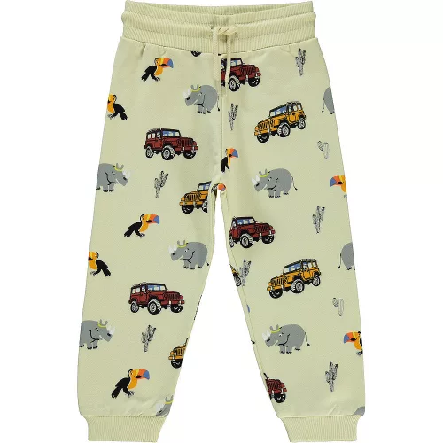 Civil Mintás bézs kisfiú melegítőnadrág