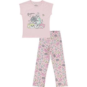 Civil Cicás rózsaszín kislány pizsama