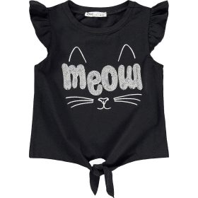 Civil Meow fekete-szürke kislány szett