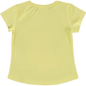 Civil Beauty unikornisos sárga kislány póló