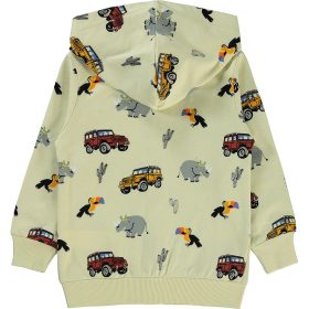 Civil Mintás bézs kisfiú melegítőfelső