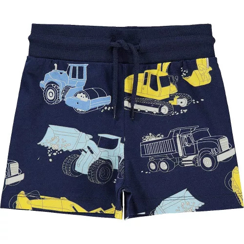 Civil Munkagépes sötétkék kisfiú rövidnadrág