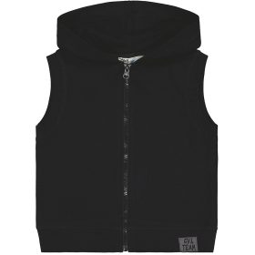 Civil Kapucnis fekete kisfiú mellény