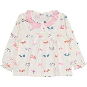 Civil Pillangós ekrü kislány pizsama