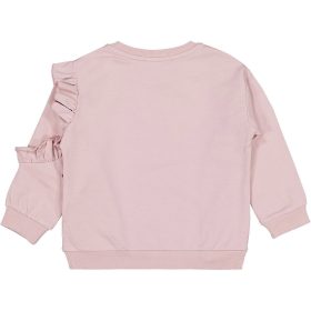 Civil Fodros púderrózsaszín kislány pulóver