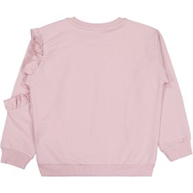 Civil Fodros púderrózsaszín lány pulóver