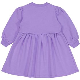 Civil Szíves lila kislány ruha