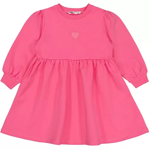 Civil Szíves pink kislány ruha