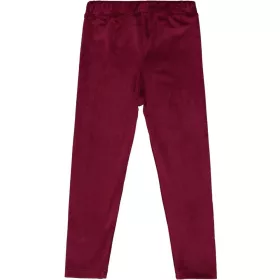 Civil Bordó puha bársony kislány leggings