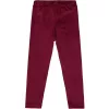 Civil Bordó puha bársony kislány leggings