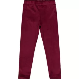 Civil Bordó puha bársony kislány leggings