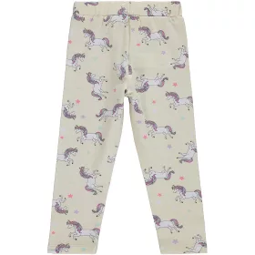 Civil Unikornis bézs kislány leggings