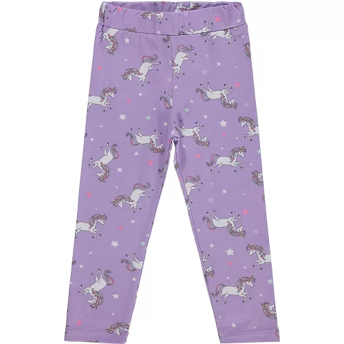 Civil Unikornis lila kislány leggings