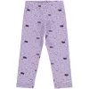 Civil Cicás lila kislány leggings