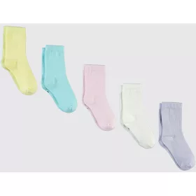 Civil Pasztell kislány zokni szett