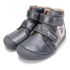 D.D.Step Barefoot Grafit-szürke lány cipő