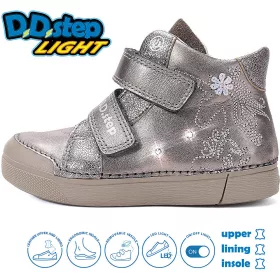 D.D.Step Unikornis ón LED fényű kislány cipő