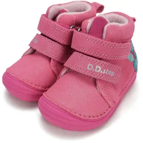 D.D.Step  Pink csillogó bélelt kislány cipő