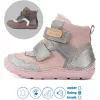 D.D.Step Barefoot Rózsaszín-ezüst bélelt kislány cipő