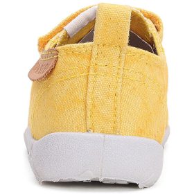 D.D.Step Barefoot Sárga unisex szobacipő/vászoncipő