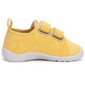 D.D.Step Barefoot Sárga unisex szobacipő/vászoncipő