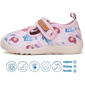 D.D.Step Barefoot Sellős kislány szobacipő/vászoncipő
