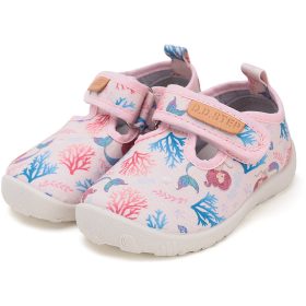 D.D.Step Barefoot Sellős kislány szobacipő/vászoncipő