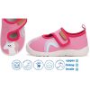 D.D.Step Barefoot Unikornis rózsaszín kislány szobacipő/vászoncipő  