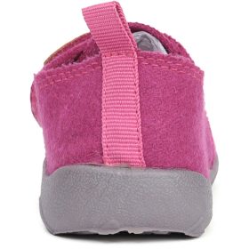   D.D.Step Barefoot Jegesmedvés fukszia kislány szobacipő/vászoncipő