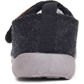   D.D.Step Barefoot Fókás szürke kislány szobacipő/vászoncipő