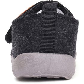   D.D.Step Barefoot Fókás szürke kislány szobacipő/vászoncipő