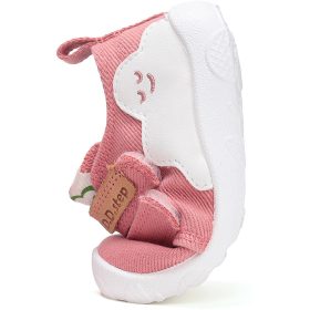   D.D.Step Barefoot Felhős púder kislány szobacipő/vászoncipő