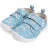 D.D.Step Barefoot Sellős világoskék kislány szobacipő/vászoncipő