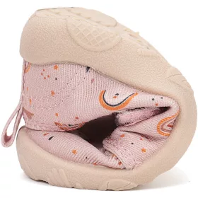   D.D.Step Barefoot Szivárványos kislány szobacipő/vászoncipő