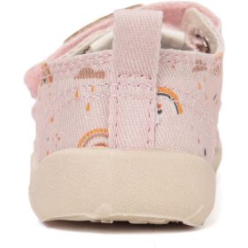   D.D.Step Barefoot Szivárványos kislány szobacipő/vászoncipő