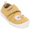 D.D.Step Barefoot Baglyos mustár unisex szobacipő/vászoncipő
