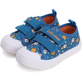 D.D.Step Űrhajós kék kisfiú vászoncipő