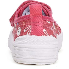 D.D.Step Nyuszis pink kislány vászoncipő