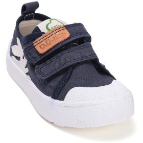 D.D.Step Nyuszis sötétkék kislány vászoncipő 