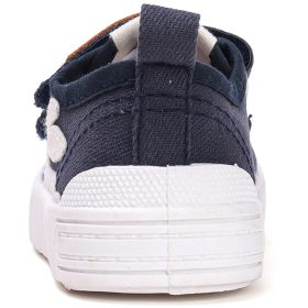 D.D.Step Nyuszis sötétkék kislány vászoncipő 