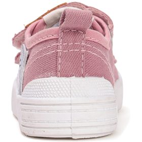 D.D.Step Delfines mályva kislány vászoncipő