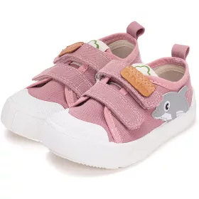 D.D.Step Delfines mályva kislány vászoncipő